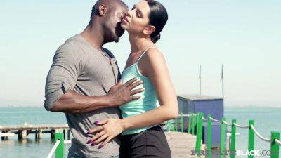 Kira Queen - Kira Queen In Busty Beauty Gets Chocolate Cock Fucked By Bbc! - videohdzog.com