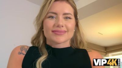 VIP4K. Blonde fiancee wasn't shy to show her body - hotmovs.com