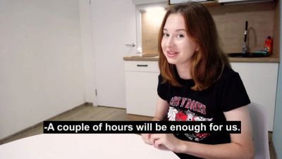 Anna Sibster Russian Teen Roommate Roleplay - POV Creampie Sex Accident - veryfreeporn.com