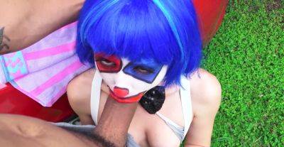 Slutty babe plays dirty role play with a huge dick in her tight holes - alphaporno.com