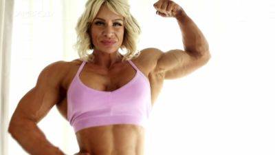 Mrs Flesher Muscles & Lingerie - videohdzog.com