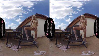 Lena Love - Solo Blonde Beauty Is Masturbating, In Vr With Virtual Reality And Lena Love - videohdzog.com