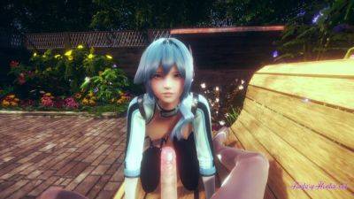 Genshin Impact Hentai - Pov Eula Handjob, Blowjob And Cowgirl - videohdzog.com