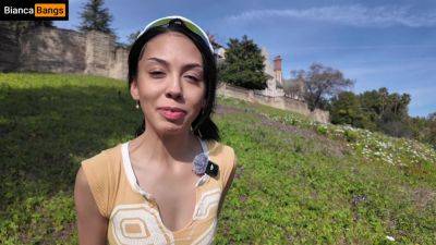 Bianca Bangs - Bianca Bangs And Celtic Iron In Teen 18+ Is Too Horny This Morning Leg Shaking Orgasm - videohdzog.com