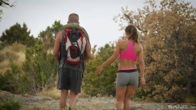 Julia Roca - Outdoor nature trip leads the slim babe to insane sex - hellporno.com