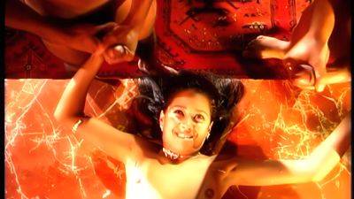 Latin Slut Takes On Two Dicks- Titopia - tubepornclassic.com