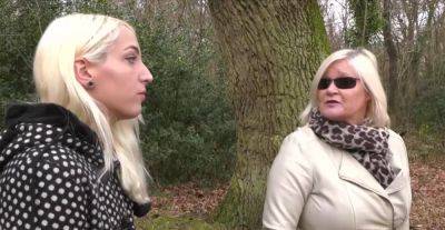 Big Tit Mature MILF Gets Pussy Licked By Blonde Lesbian - alphaporno.com