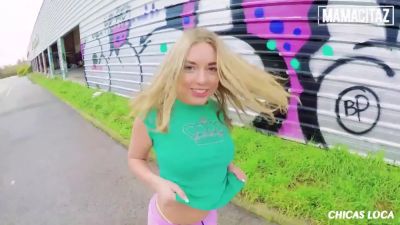 Danielle Soul In Blonde Girl Fucks Big Cock In Public - videomanysex.com