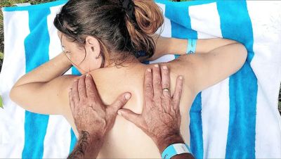 JadeandDamon Amateur Beach Handjob - She Wants Me to Oil Her Up - xxxfiles.com - France