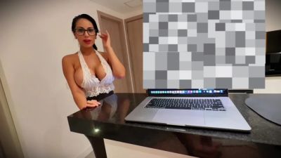 Lana Myers In My Stepmoms Friend Caught Me In A Very Private Moment - videomanysex.com