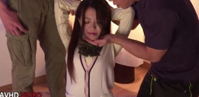 Miu Kimura's Incredible Asian Threesome: Stunning Blowjob Action With Two Guys! - inxxx.com