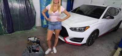 Hot Wife - Divorced Wife Solves Her Car Problem With Her Big Tits - inxxx.com