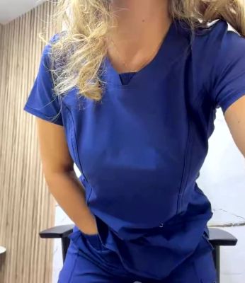 Busty Nurse Strips in Medical Office - inxxx.com