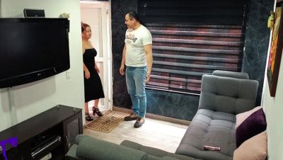 Horny MILF Neighbor Cheats on Husband with Me – Big Tits Covered in Cum (POV) - porntry.com - Spain - Colombia