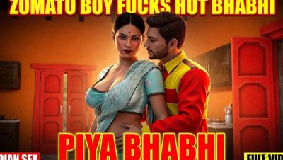 Unsatisfied Desi Bhabhi Takes Huge Black Cock from African Pizza Boy – Hot Hindi Sex Video - porntry.com - India
