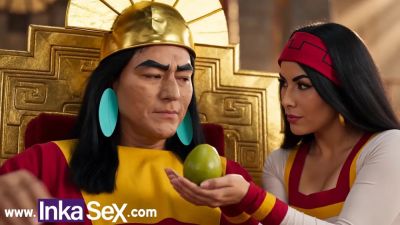 Parody Las Locuras Del Emperador Kuxco Se Folla Por El Ano A Malinda - upornia.com