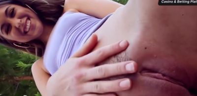 Brunette teen gets a yam-sized man meat in her pussy - ah-me.com