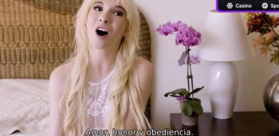 Blonde dame gives a deep fellatio to an old man in this torrid old guy youthfull female porn - ah-me.com