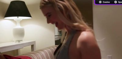 Nymph - Busty light-haired gets penetrated in doggystyle during steaming multiracial threesome - ah-me.com