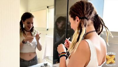 Eva Fay Pretty Brunette MILF Gets Fucked by Two Cocks in Wild Threesome - xxxfiles.com - France