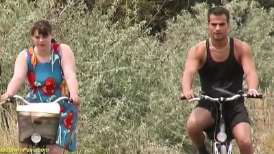 BBW Stepsister First Anal – Hairy Bush Outdoor Rough Sex - xxxfiles.com