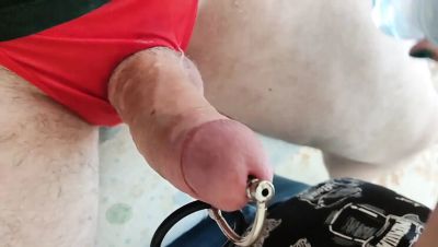 Urethra training with KinkyFamily – handjob, sex toy and cumshot - porntry.com - Russia