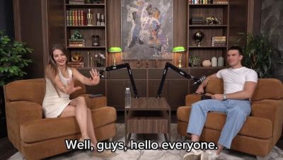 Hottiestwo First Podcast! How We Met & Started Our Career - Answering Your Questions! (English Subs) SFW - Elina Lizz Amateur Interview - porntry.com - Britain - Russia