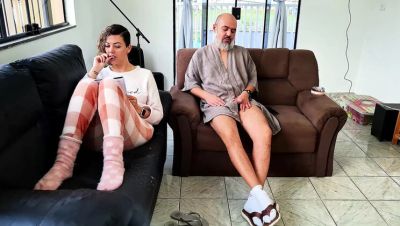 Stepdad Caught Jerking Off, So I Helped Him and Swallowed Every Drop - porntry.com