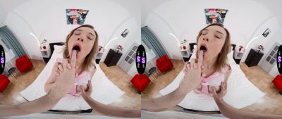 Alice Klay - Teen Alice gets her t*** titties sucked and fucked hard in VR - alphaporno.com
