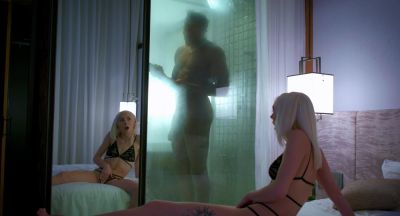 Blond babe Chloe devours Louie's thick dick in an HD hotel room - alphaporno.com