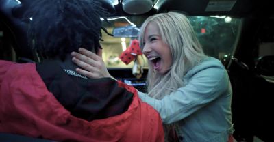 Blond babe Kenzie devours Louie's huge dick in HD - alphaporno.com