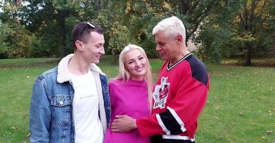 Charlie's big dick meets Porno Dan in a wild threesome with Lovita Fate - alphaporno.com