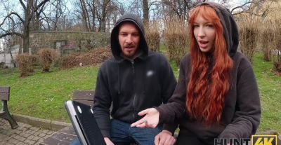 Redheaded stunner Charlie Dean and all-natural babe Lilly Mays indulge in a steamy HD encounter - alphaporno.com