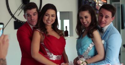 Skinny Riley and Melissa pleasure each other in a wild foursome - alphaporno.com