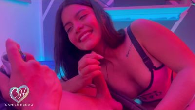 I Suck My Boyfriends Cock Meanwhile He Is Playing To Playstation With Friends - hclips.com