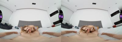 Czech teen Kristy Waterfall rides cock in vr - alphaporno.com - Czech Republic