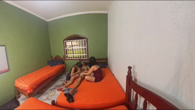 Menage Trois In Couple Shares Room With Their Friend; The Wife Wasnt Expecting This! - hclips.com