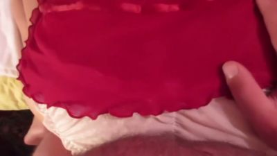 Asian woman with hairy pussy gets creampie after panty job - yesvids.com