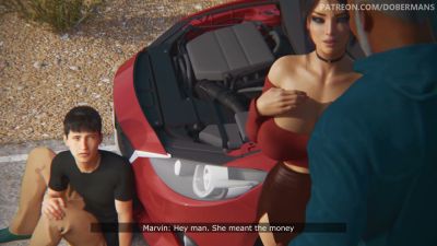 Diana takes on a mechanic in anal passion while her boyfriend watches roadside - yesvids.com - Usa