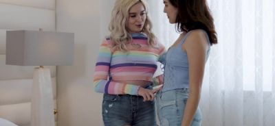 Lexi Lore - Freya Parker - Two petite babes lick each others pussy - inxxx.com