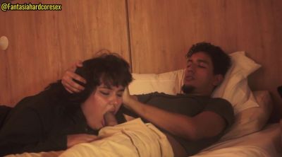 Face Fuck - My stepsister notices my perverse intentions to fuck her throat and she lets me (we almost get caught) - sunporno.com