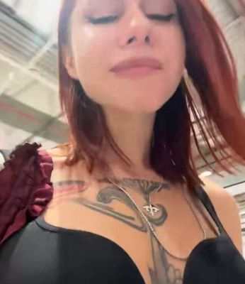 Tattooed Redhead Teases & Pleases - inxxx.com