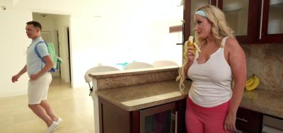 Johnny Love - Sex Marathon with My Hot Blonde Big Booty Stepmom Tiffani Madison BLOWJOB - inxxx.com