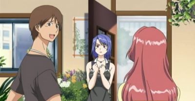 Blue-haired cutie gets her big boobs sucked and fucked in an animated fantasy - alphaporno.com