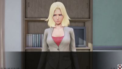 Blonde teacher gets taken hard in the classroom in animated porn - yesvids.com