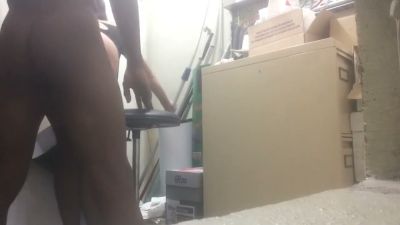 Blonde in fishnets takes deep throat and anal as office punishment - yesvids.com