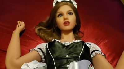 French maid fantasy turns steamy with passionate doggy and missionary creampie - yesvids.com - France