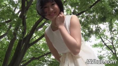 Mari Koizumi in a Japanese casting scene with red rope bondage and ball gag - yesvids.com - Japan