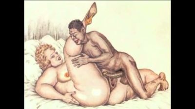 Curated vintage erotic illustrations from a private collection - yesvids.com