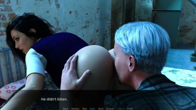 College student in 3D anime style pleases older man after failed exam - yesvids.com - Usa